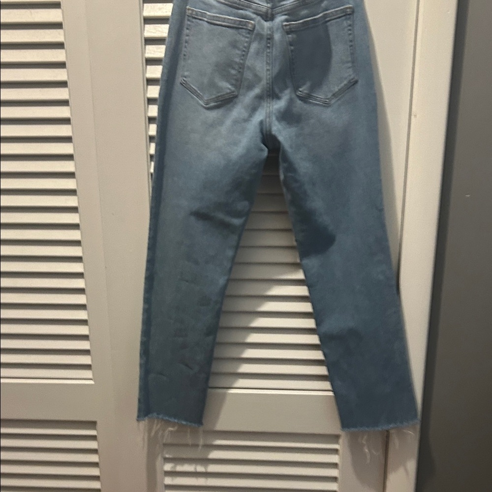 J. Crew Factory Essential Straight Jeans - Blue - Picture 4 of 5